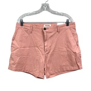 AG Adriano Goldschmied Chino Shorts Good Threads Cipher Slim Coral Rust Men 34W*